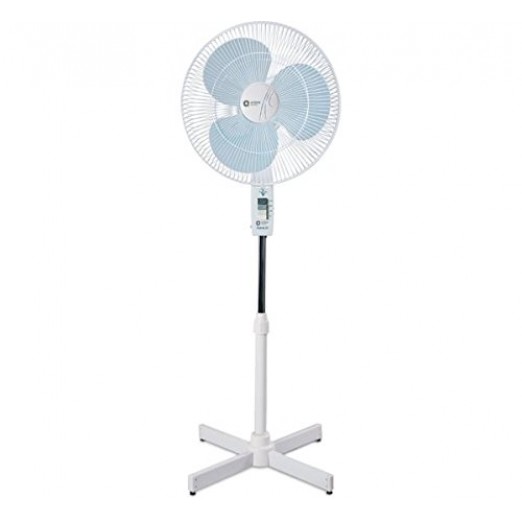 Orient Electric Stand-31 400 MM Pedestal Fan (White/Blue)